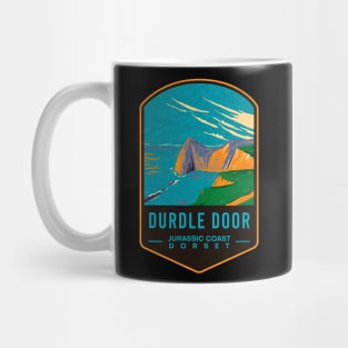 Durdle Door Jurassic Coast Dorset (Back View) Mug